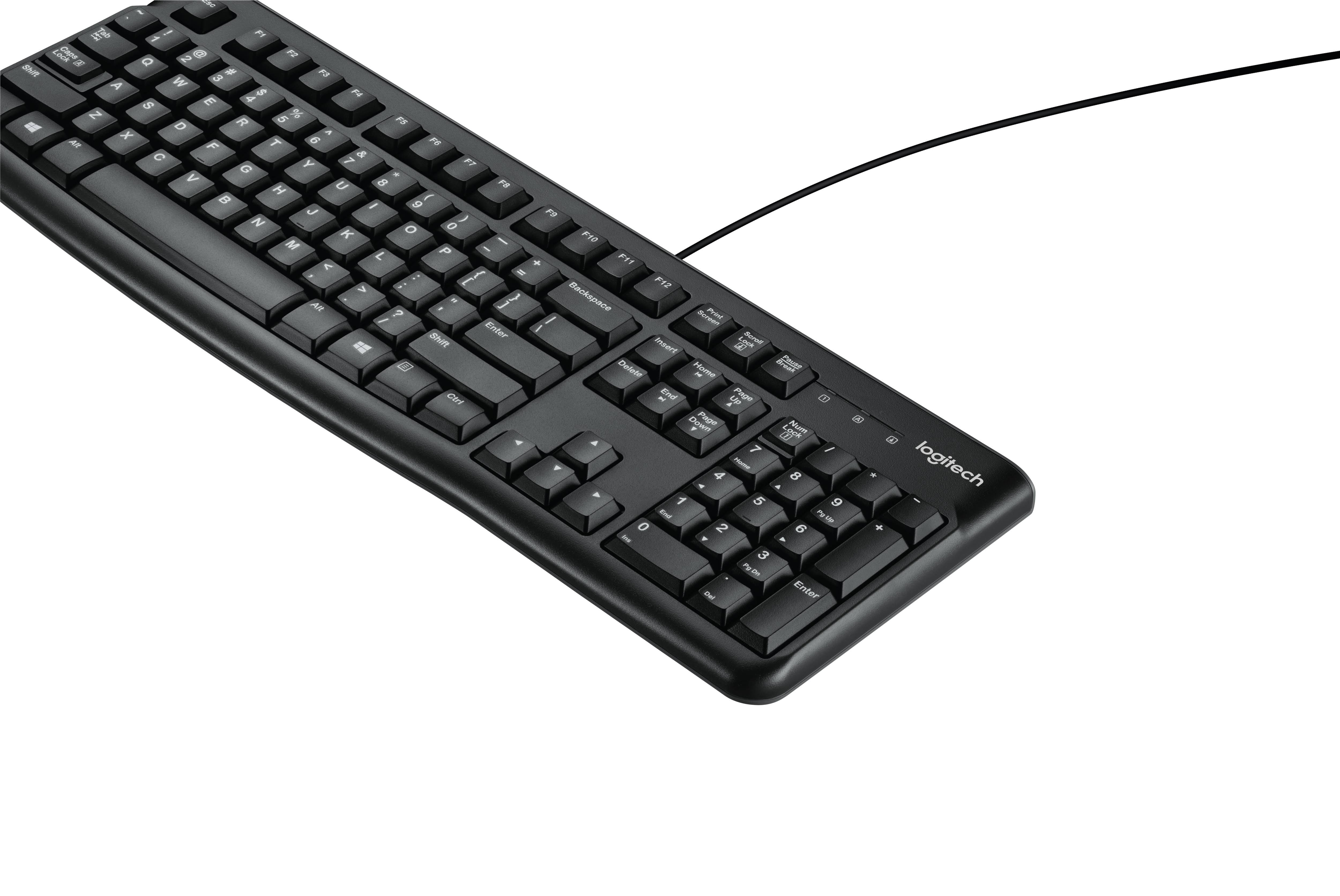 Logitech USB Keyboard K120 view 4